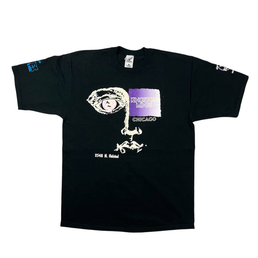 Vintage 90s Kingston Mines CHICAGO BLUES CENTER Promo tee / L