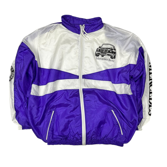 Vintage 90s MERCEDES BENZ Promo Windbreaker / L