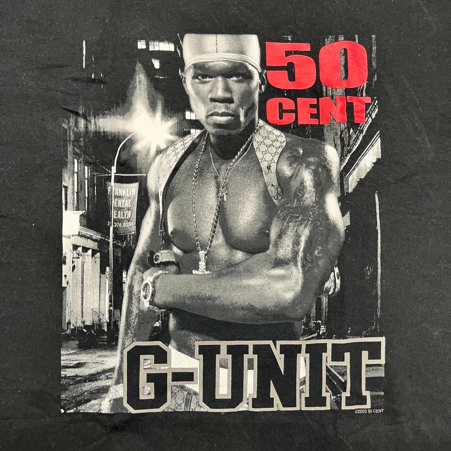 2003 50 CENT/G-UNIT Promo Tee / L