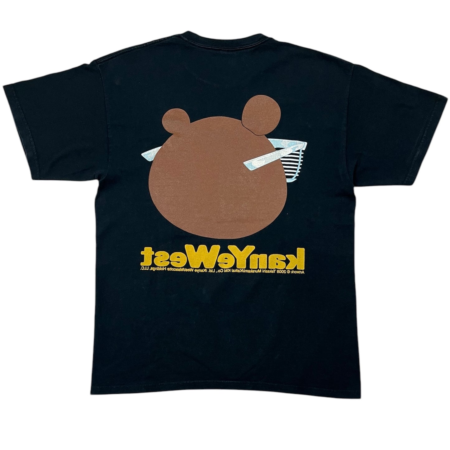 2008 KANYE WEST MURAKAMI "GRADUATION" ART Tee / L