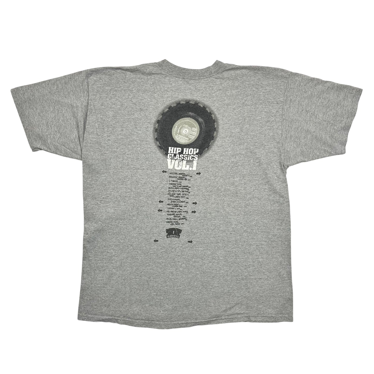 2001 RAWKUS RECORDS Hip-Hop Classics Vol. 1 Promo tee / XL