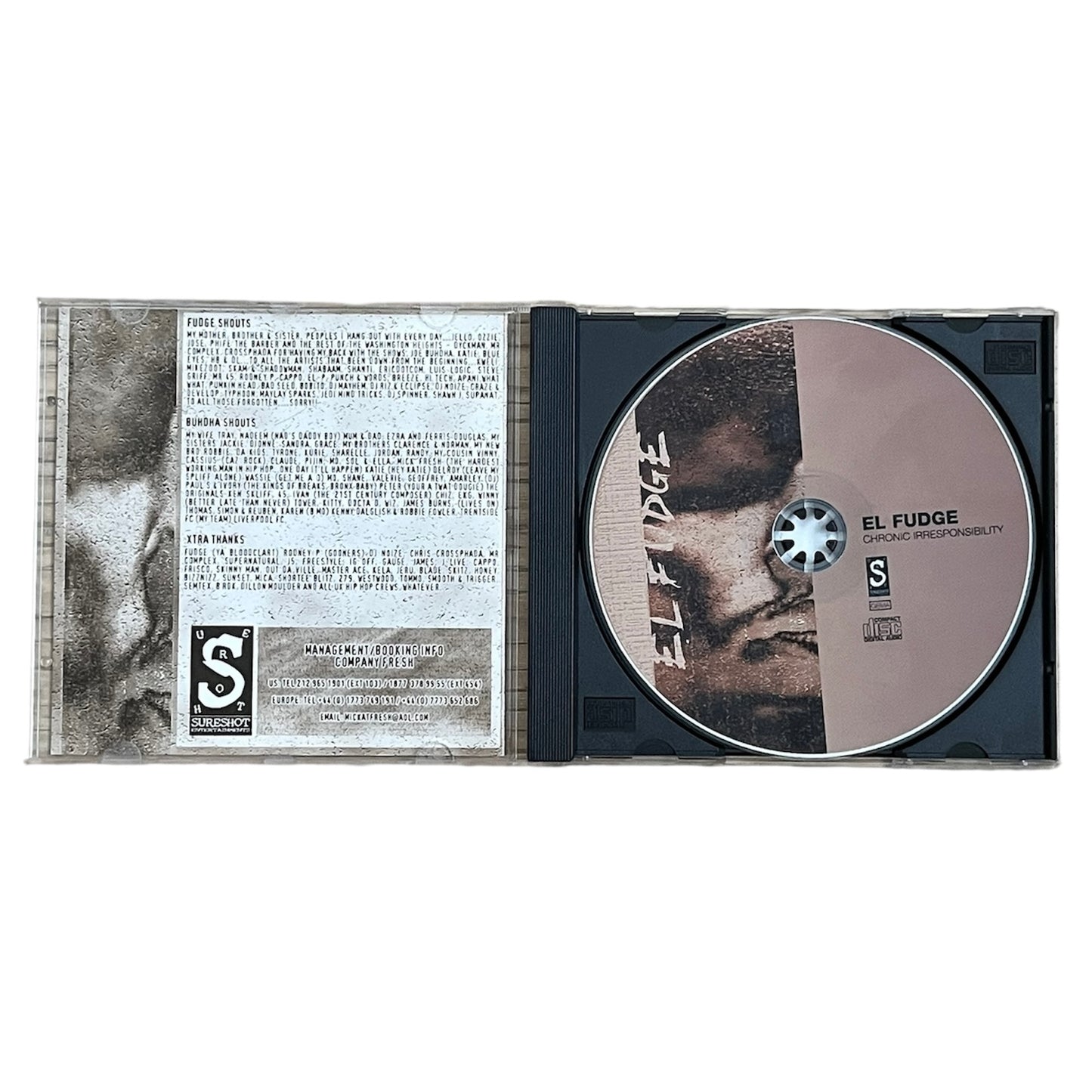 EL FUDGE - CHRONIC IRRESPONSIBILITY - 2001 (CD)