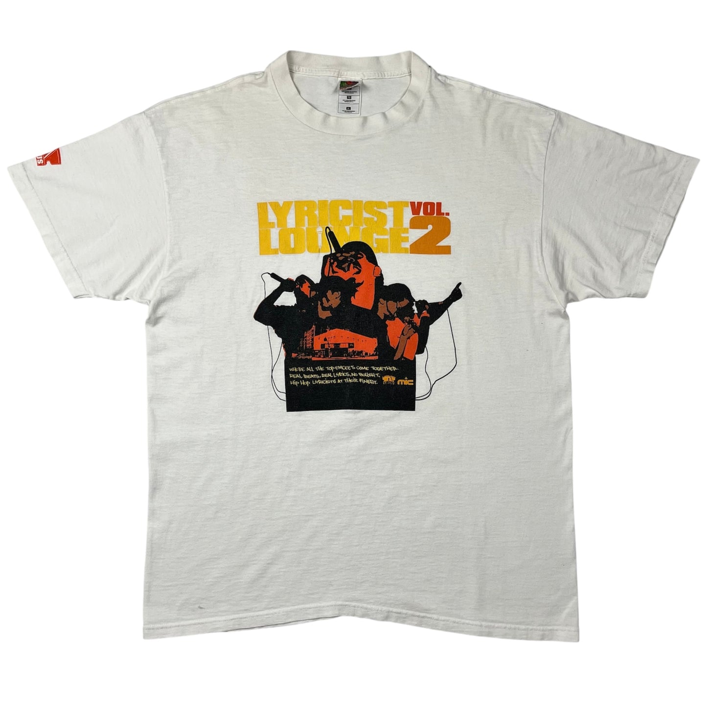 2000 RAWKUS Lyricist Lounge Vol. 2 Promo tee / XL
