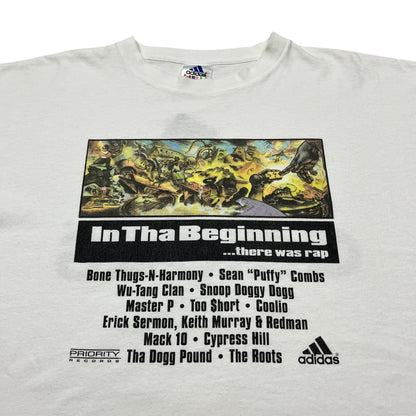 1997 Adidas PRIORITY RECORDS In Tha Beginning There Was Rap Promo tee / XL