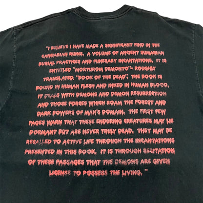 2001 The Evil Dead Movie Promo tee / XL