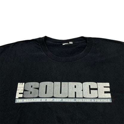 90s THE SOURCE Rap Magazine Promo tee / XXL