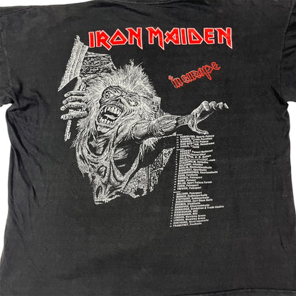Vintage 90s IRON MAIDEN European Tour Promo tee / XL