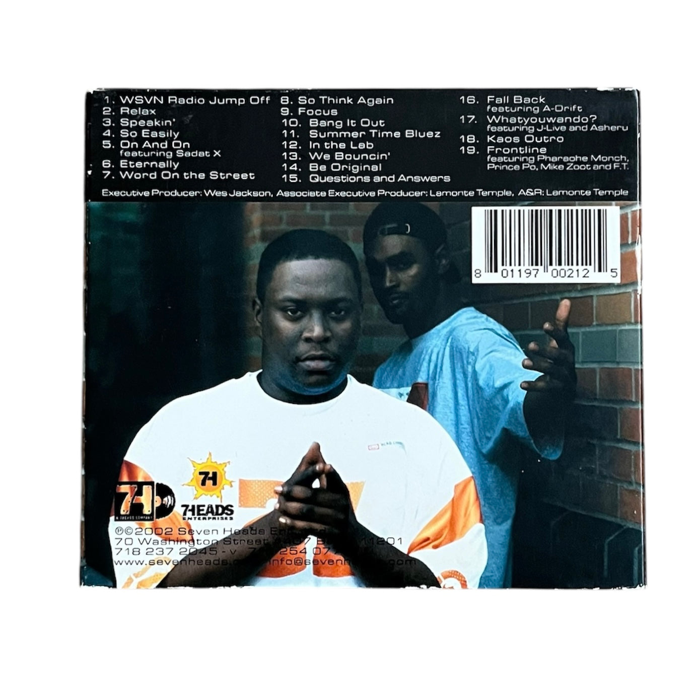 EL DA SENSEI - RELAX RELATE RELEASE - 2002 (CD)