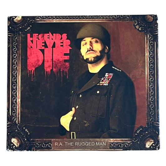 R.A. THE RUGGED MAN - LEGENDS NEVER DIE - 2013 (CD)