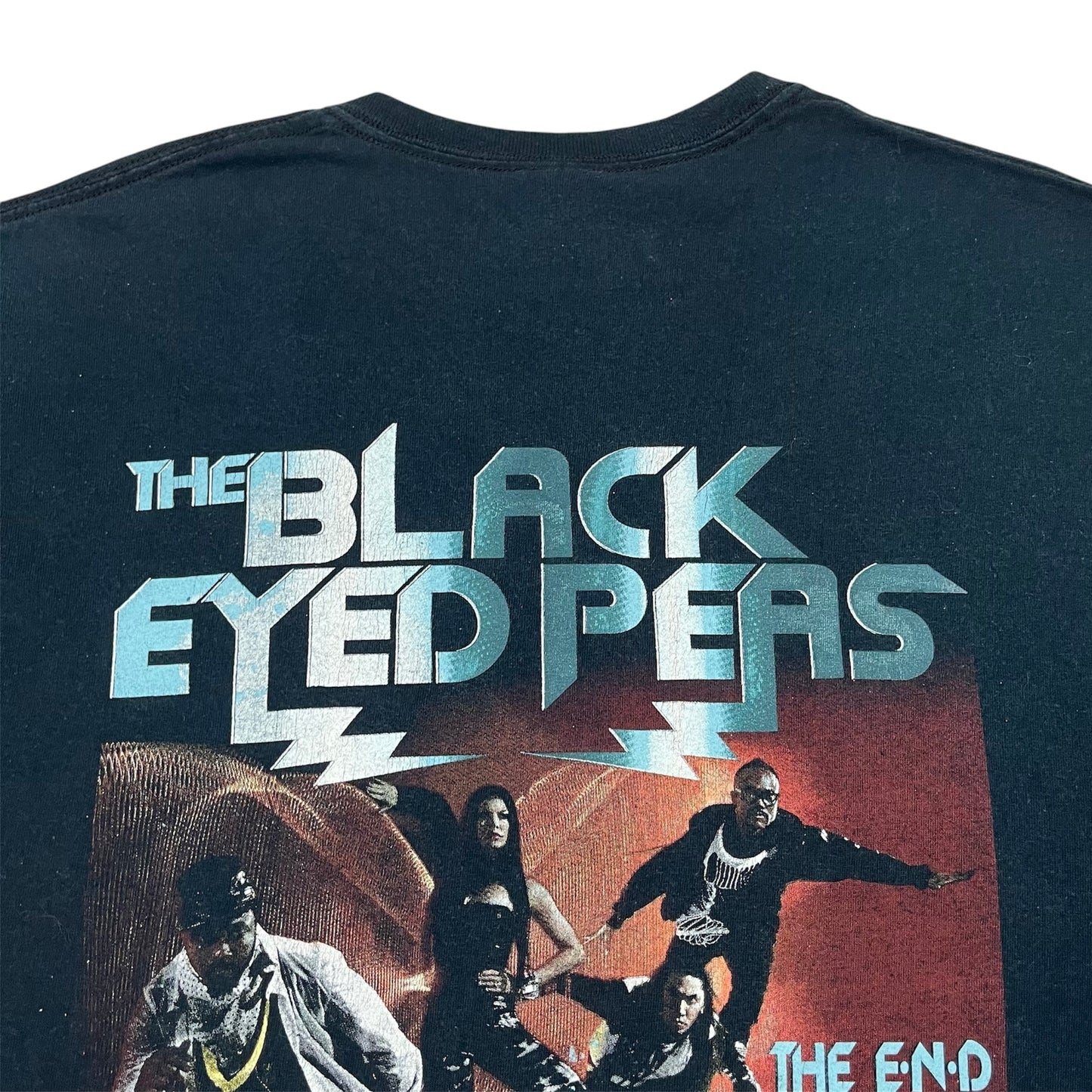 2010 BLACK EYED PEAD The End Tour Promo tee / L