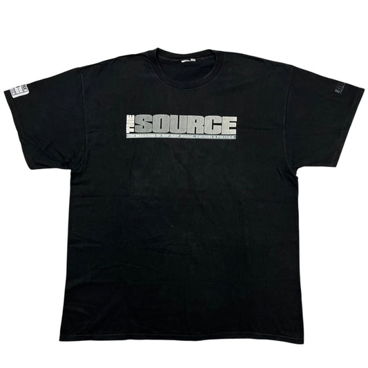 90s THE SOURCE Rap Magazine Promo tee / XXL