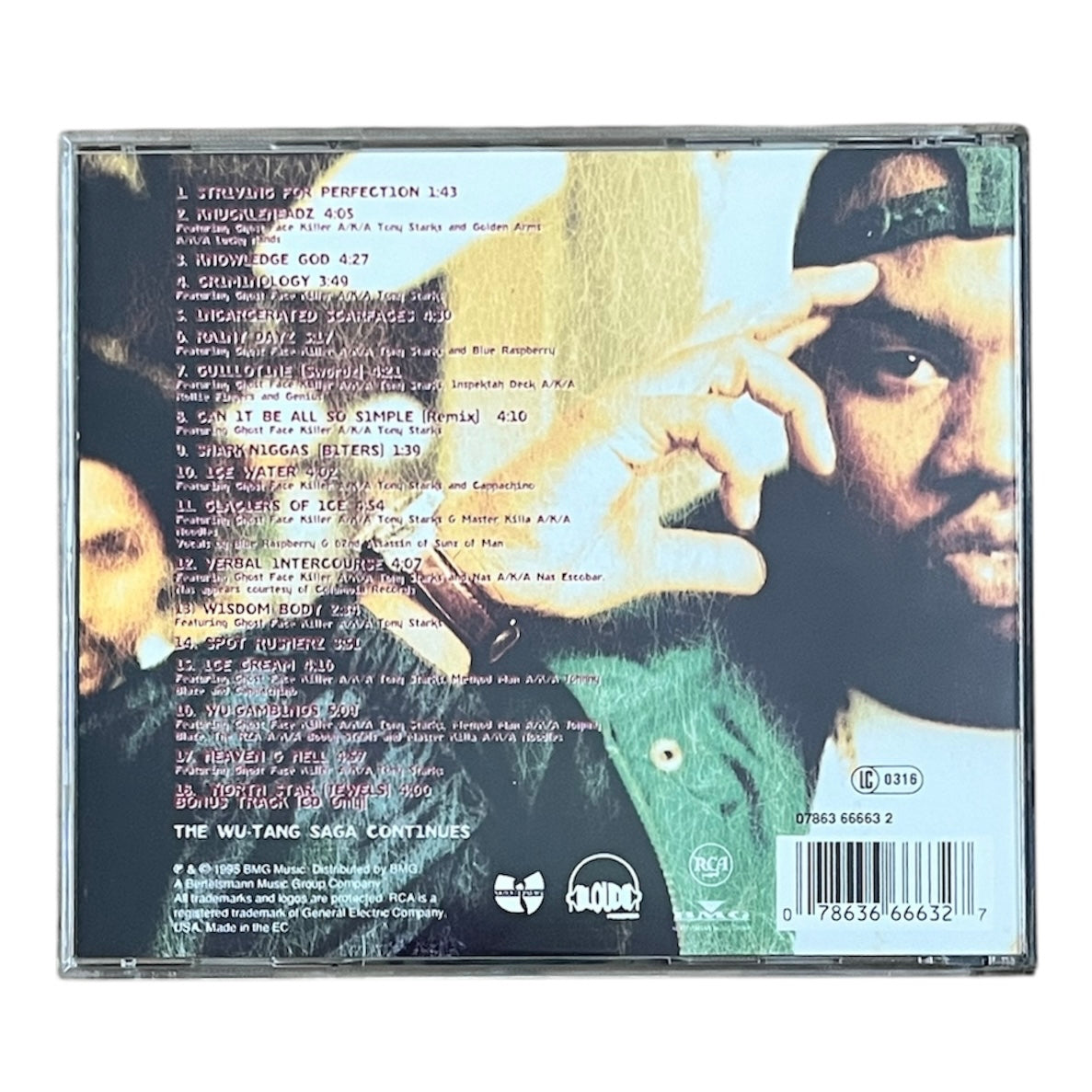 RAEKWON - ONLY BUILT 4 CUBAN LINX… - 1995 (CD)