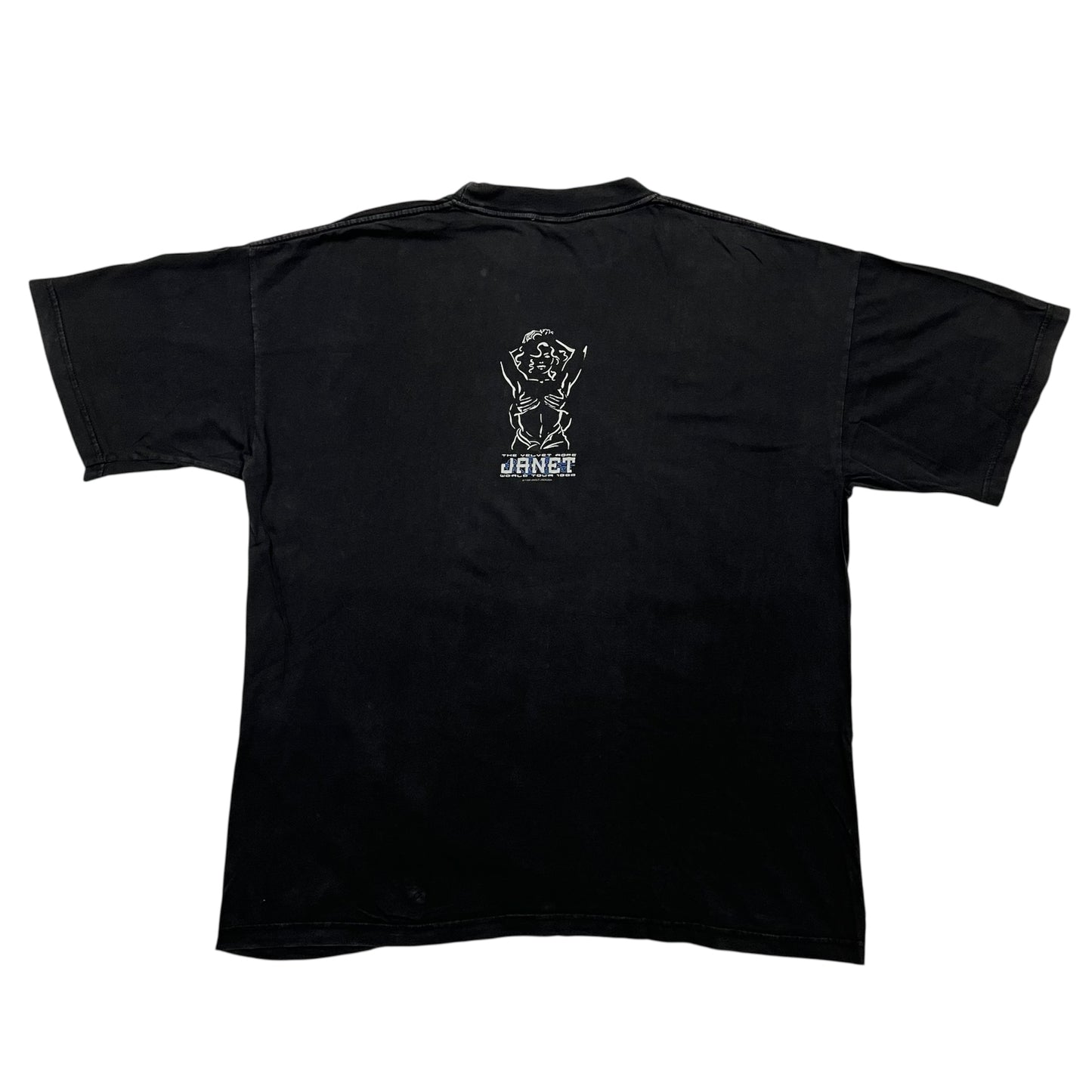 1998 JANET JACKSON The Velvet Rope World Tour Promo Tee / XL