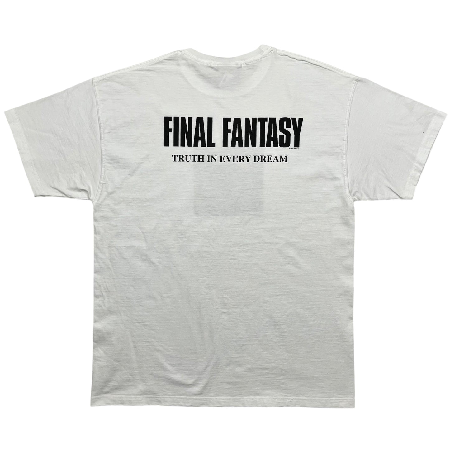 2001 FINAL FANTASY Videogame Promo tee / L