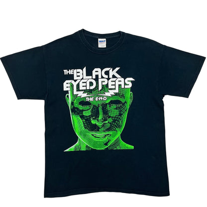 2010 BLACK EYED PEAD The End Tour Promo tee / L