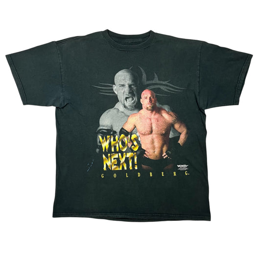 1998 WCW Goldberg Who’s Next Wrestling Promo tee / XL