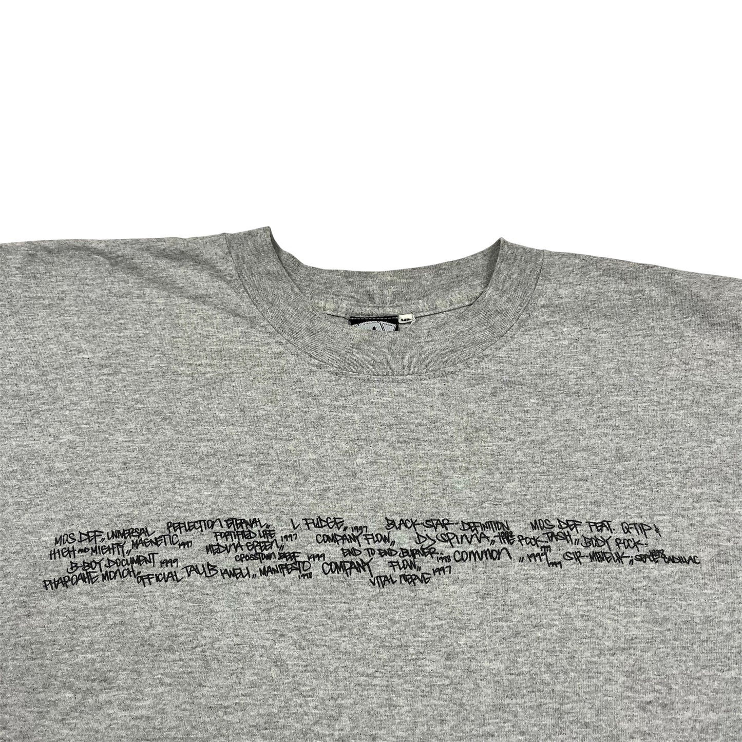 2001 RAWKUS RECORDS Hip-Hop Classics Vol. 1 Promo tee / XL