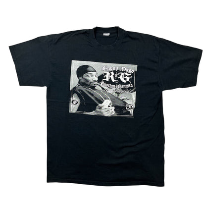 2005 SNOOP DOGG R&G The Masterpiece EU Tour Promo tee / XL