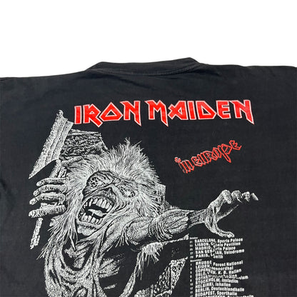 Vintage 90s IRON MAIDEN European Tour Promo tee / XL