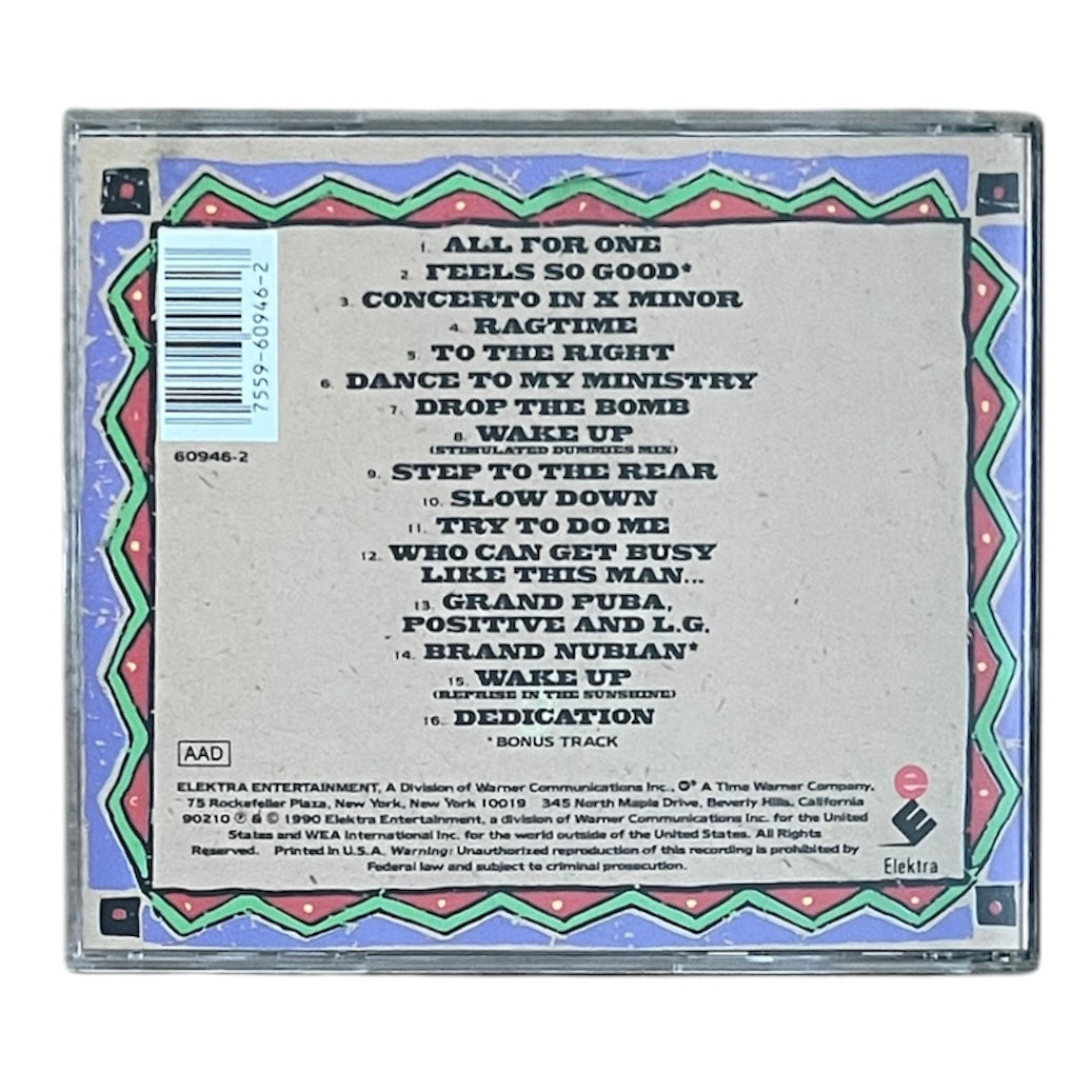 BRAND NUBIAN - ONE FOR ALL - 1990 (CD)