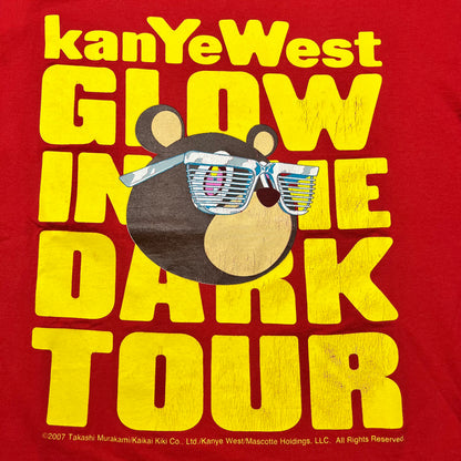 2007 KANYE WEST/MURAKAMI The Glow In The Dark Tour Promo tee / L