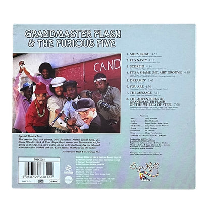 GRANDMASTER FLASH AND THE FURIOUS FIVE - THE MESSAGE - 1982 (CD)