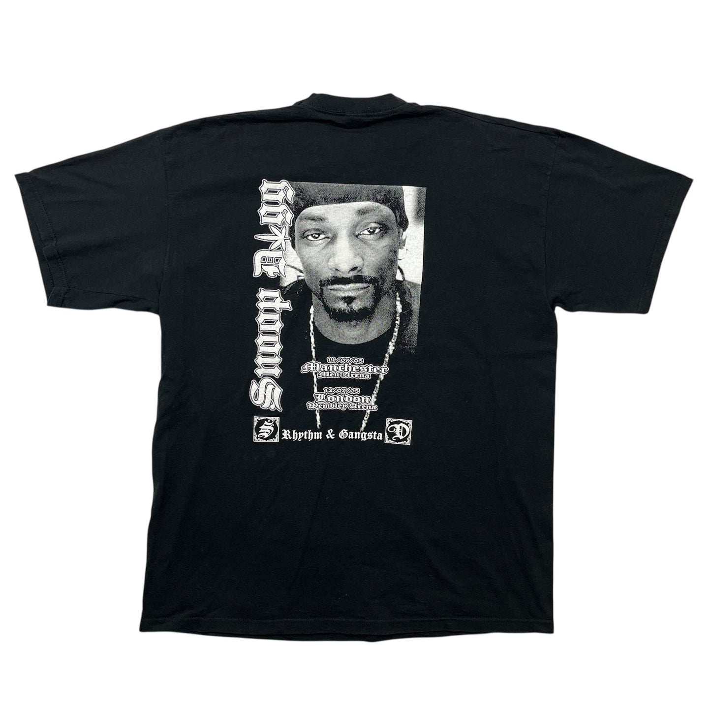 2005 SNOOP DOGG R&G The Masterpiece EU Tour Promo tee / XL