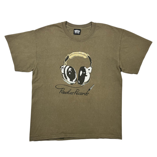 Y2K RAWKUS RECORDS Promo tee / L