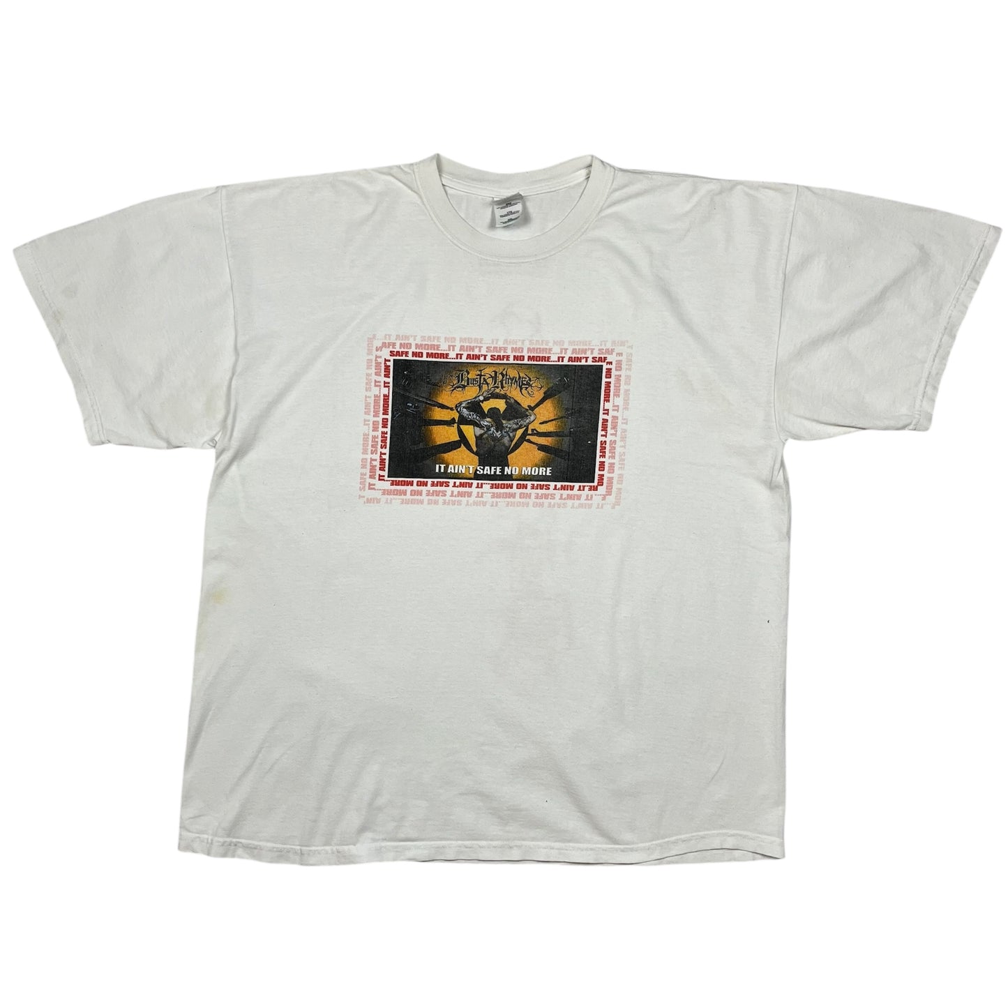 2002 BUSTA RHYMES “IT AIN’T SAFE NO MORE” Tee / XXL