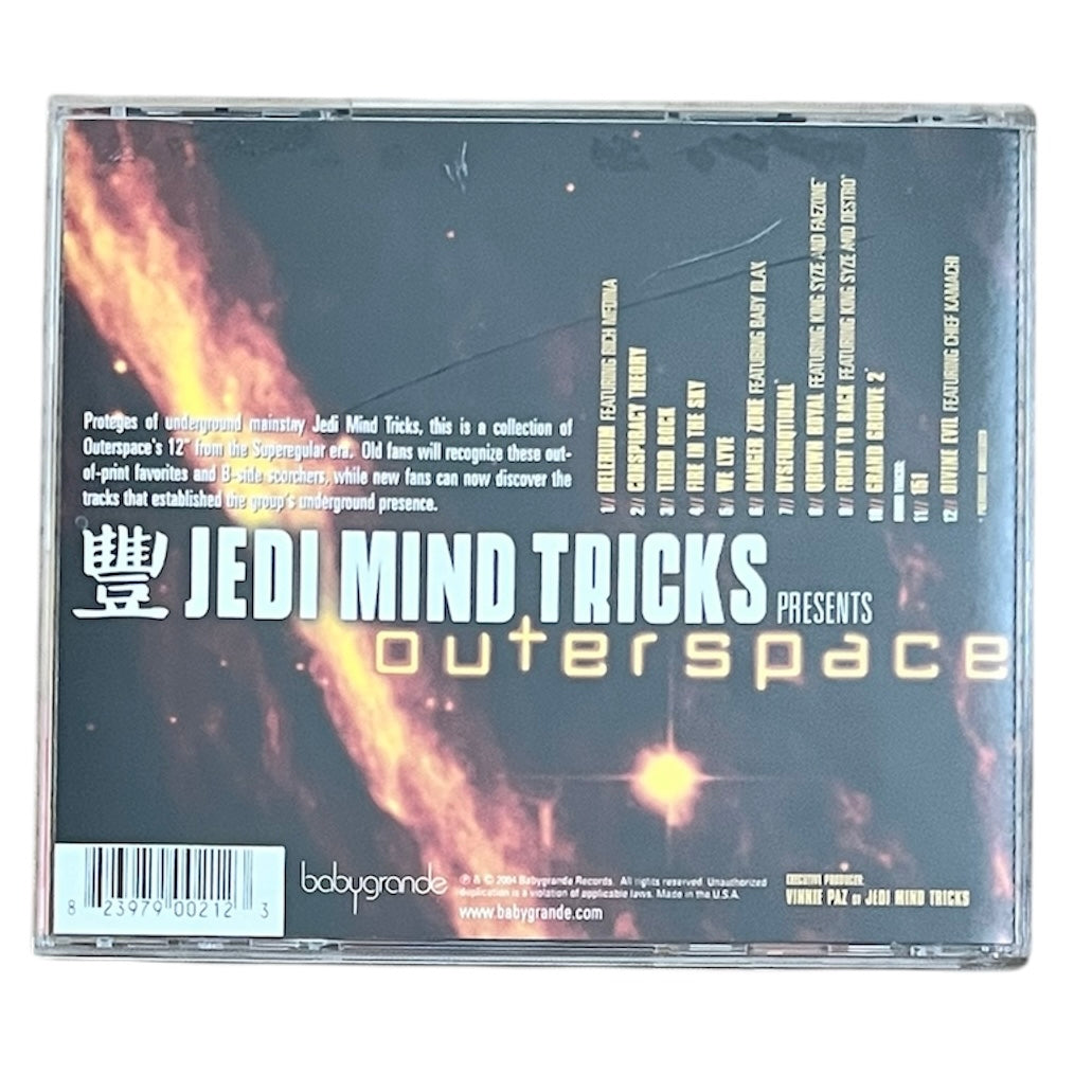 OUTERSPACE - JEDI MIND TRICKS PRESENTS OUTERSPACE - 2004 (CD)