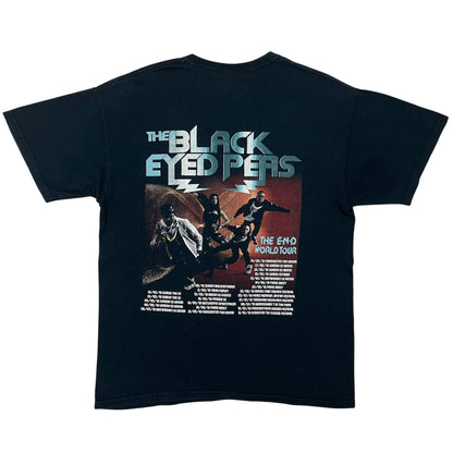 2010 BLACK EYED PEAD The End Tour Promo tee / L
