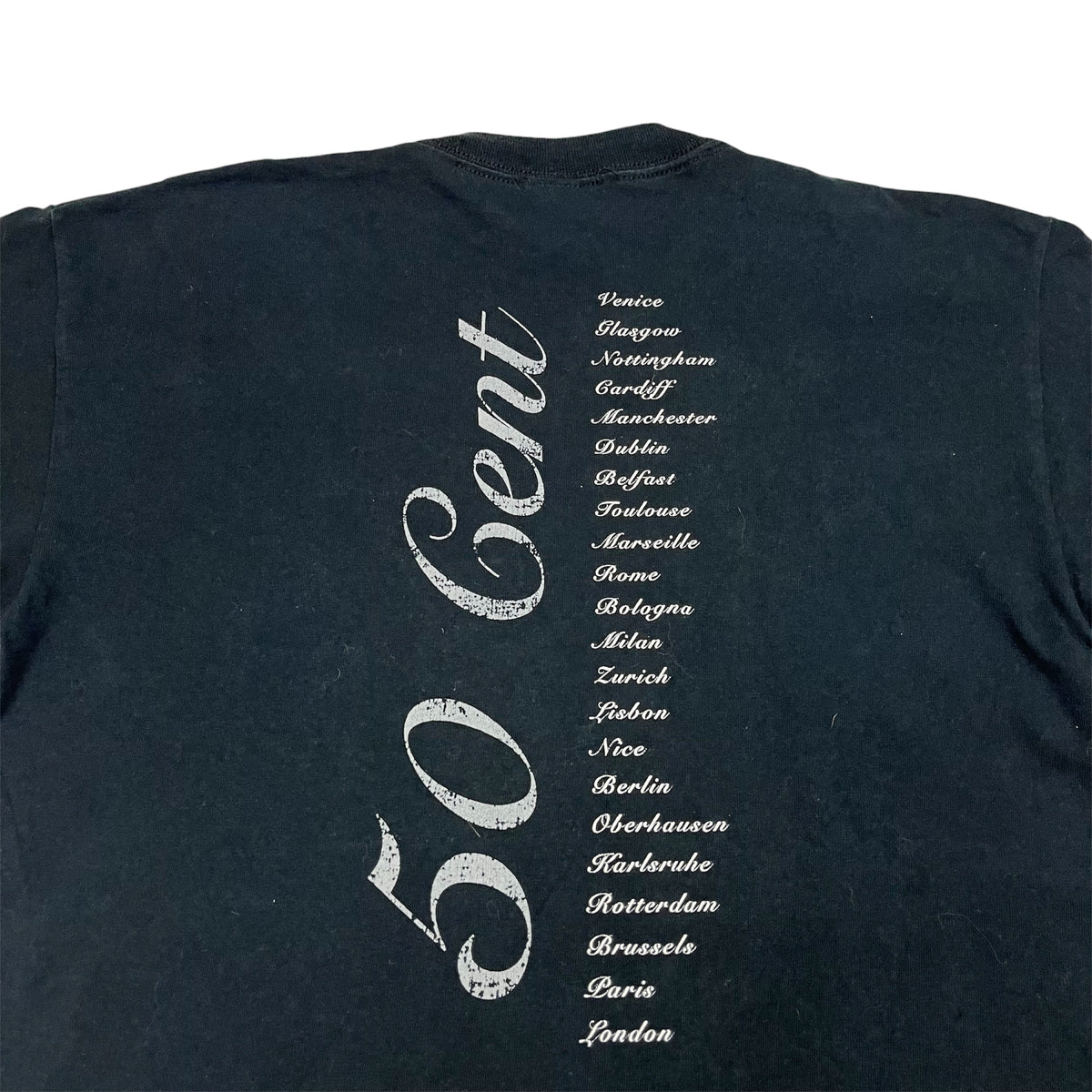 2005 50 CENT/G-UNIT EU Tour Tee / M