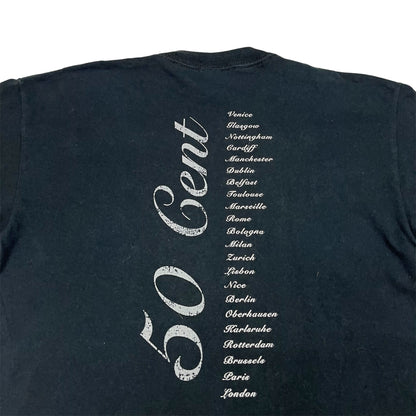 2005 50 CENT/G-UNIT EU Tour Tee / M
