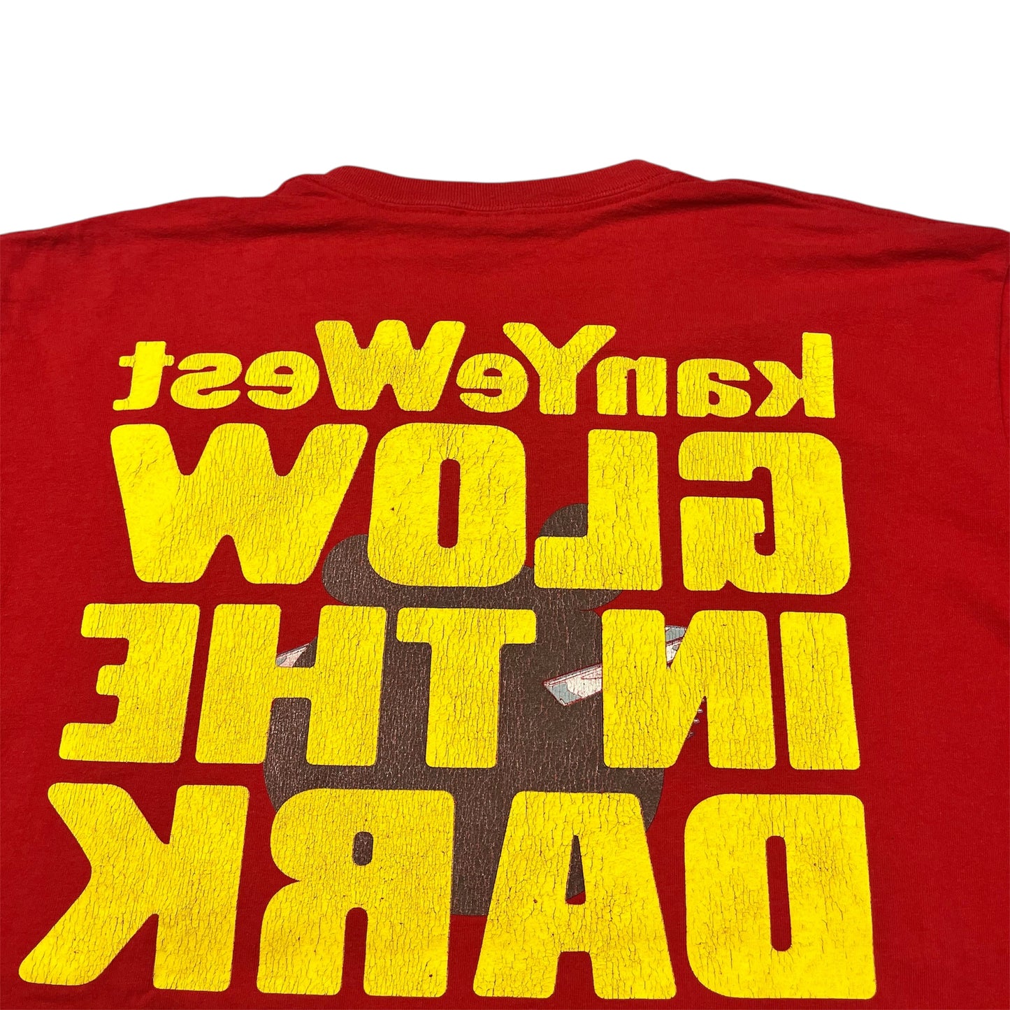 2007 KANYE WEST/TAKASHI MURAKAMI The Glow In The Dark Tour Promo tee / L