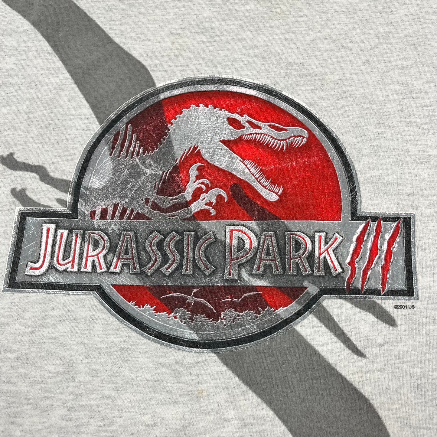 2001 Jurassic Park 3 Movie Promo tee / XL