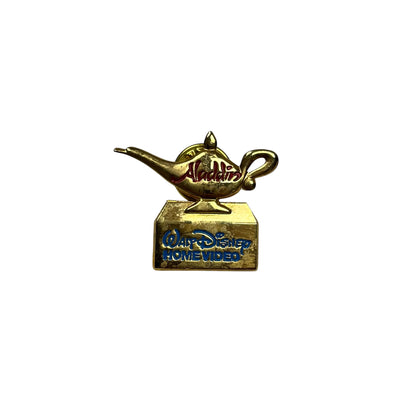 90s Disney ALADDIN Home Video Movie Promo Cap + Pin