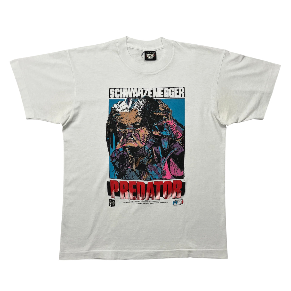 1987 PREDATOR Movie tee / L