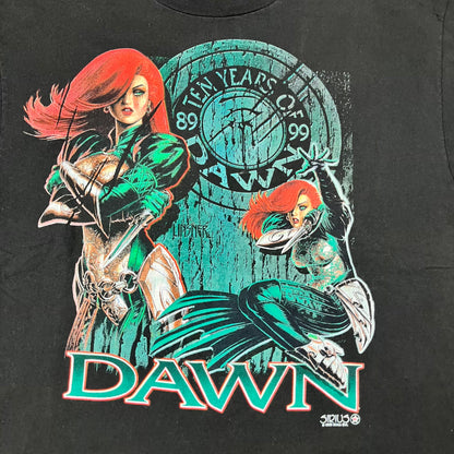 1999 DAWN Comics Promo tee / L