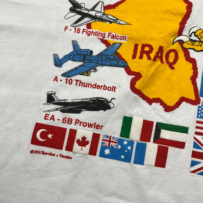 1991 Operation DESERT STORM single stitch Promo tee / L-XL
