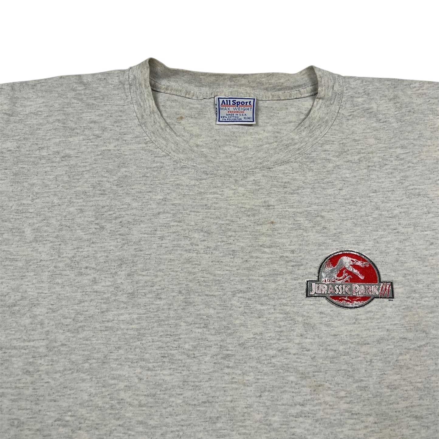 2001 Jurassic Park 3 Movie Promo tee / XL