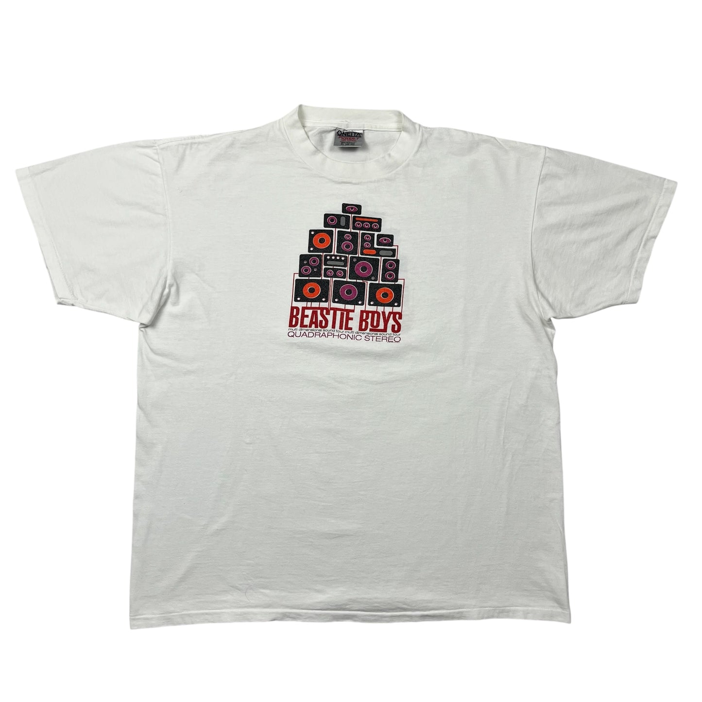 1995 BEASTIE BOYS Quadraphonic Stereo Tour Promo tee / XL