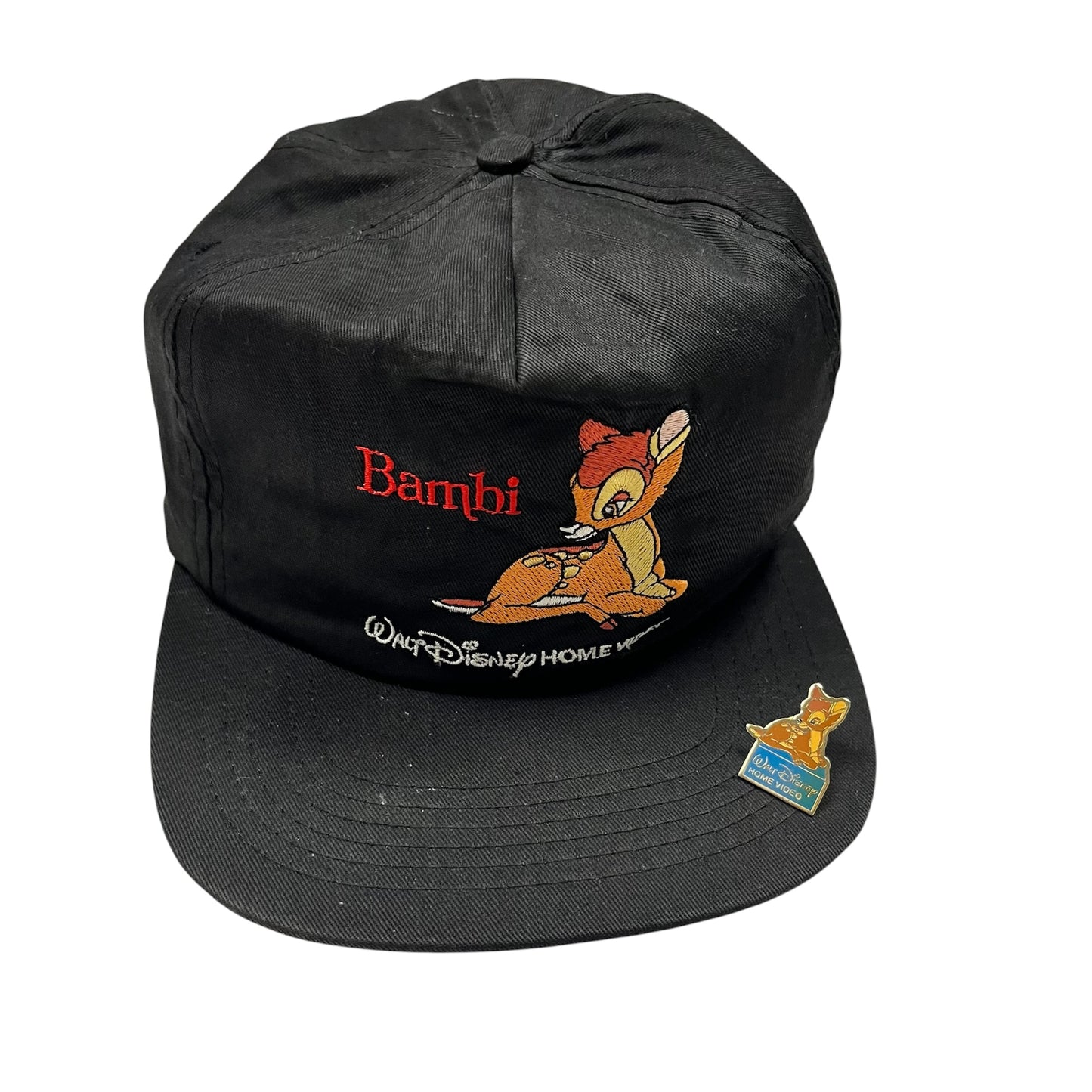 90s Disney BAMBI Home Video Promo Cap + Pin