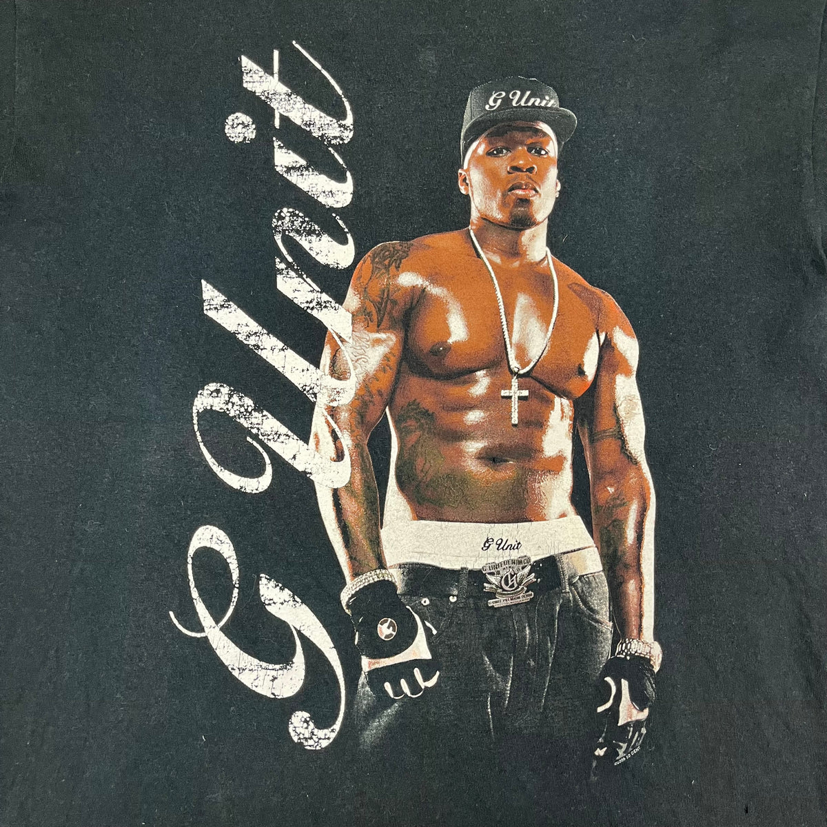 2005 50 CENT/G-UNIT EU Tour Tee / M
