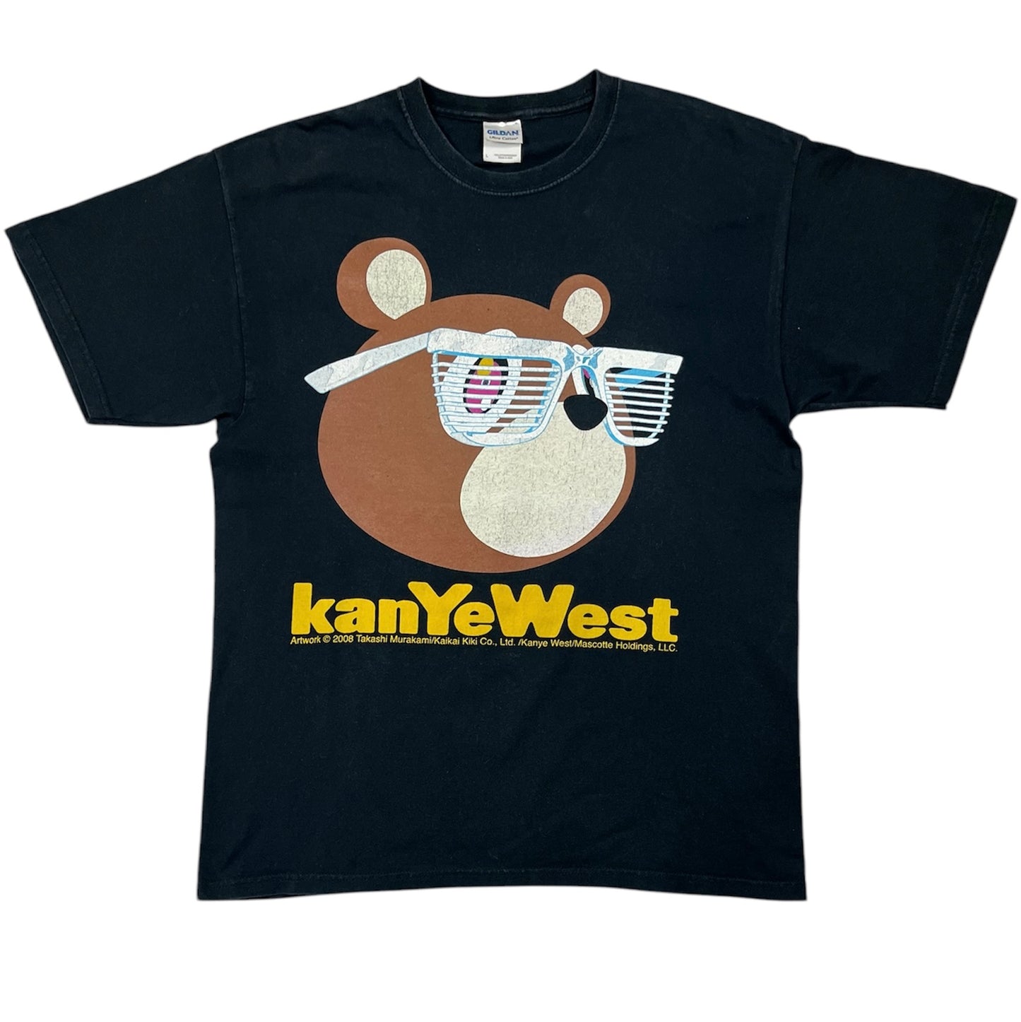 2008 KANYE WEST MURAKAMI "GRADUATION" ART Tee / L