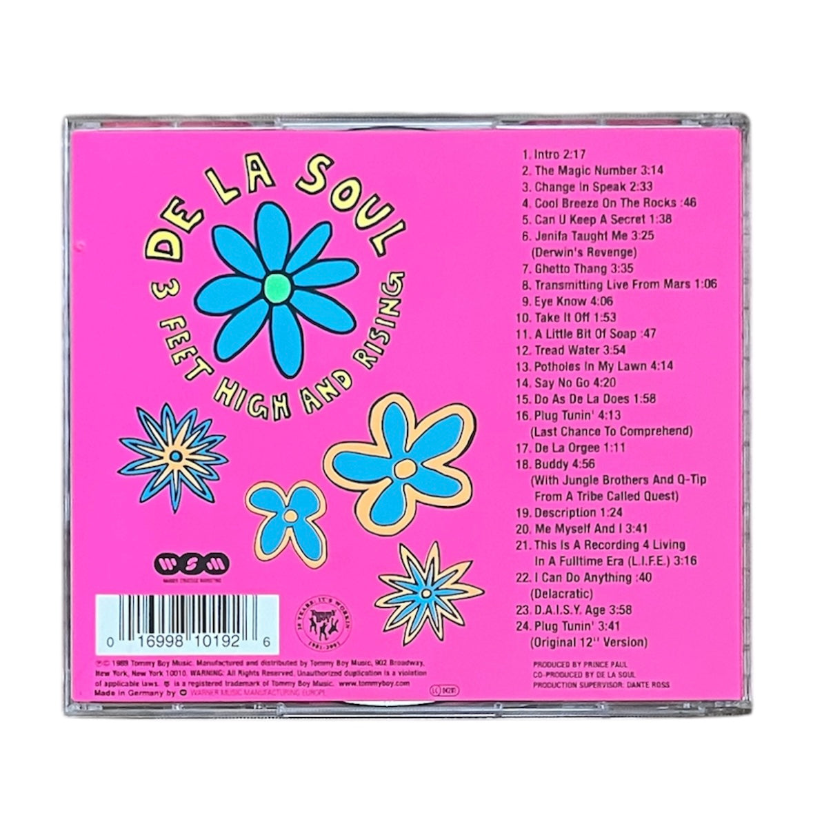 DE LA SOUL - 3 FEET HIGH AND RISING - 1989 (2CD)