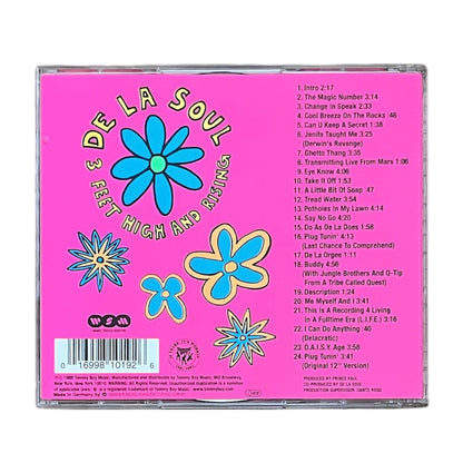 DE LA SOUL - 3 FEET HIGH AND RISING - 1989 (2CD)