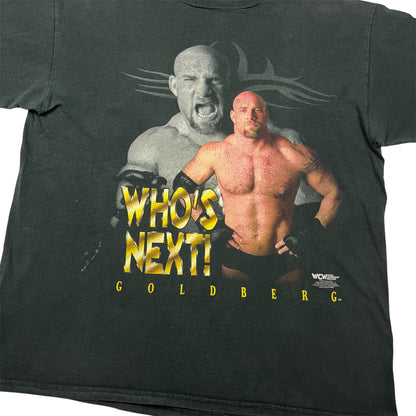 1998 WCW Goldberg Who’s Next Wrestling Promo tee / XL