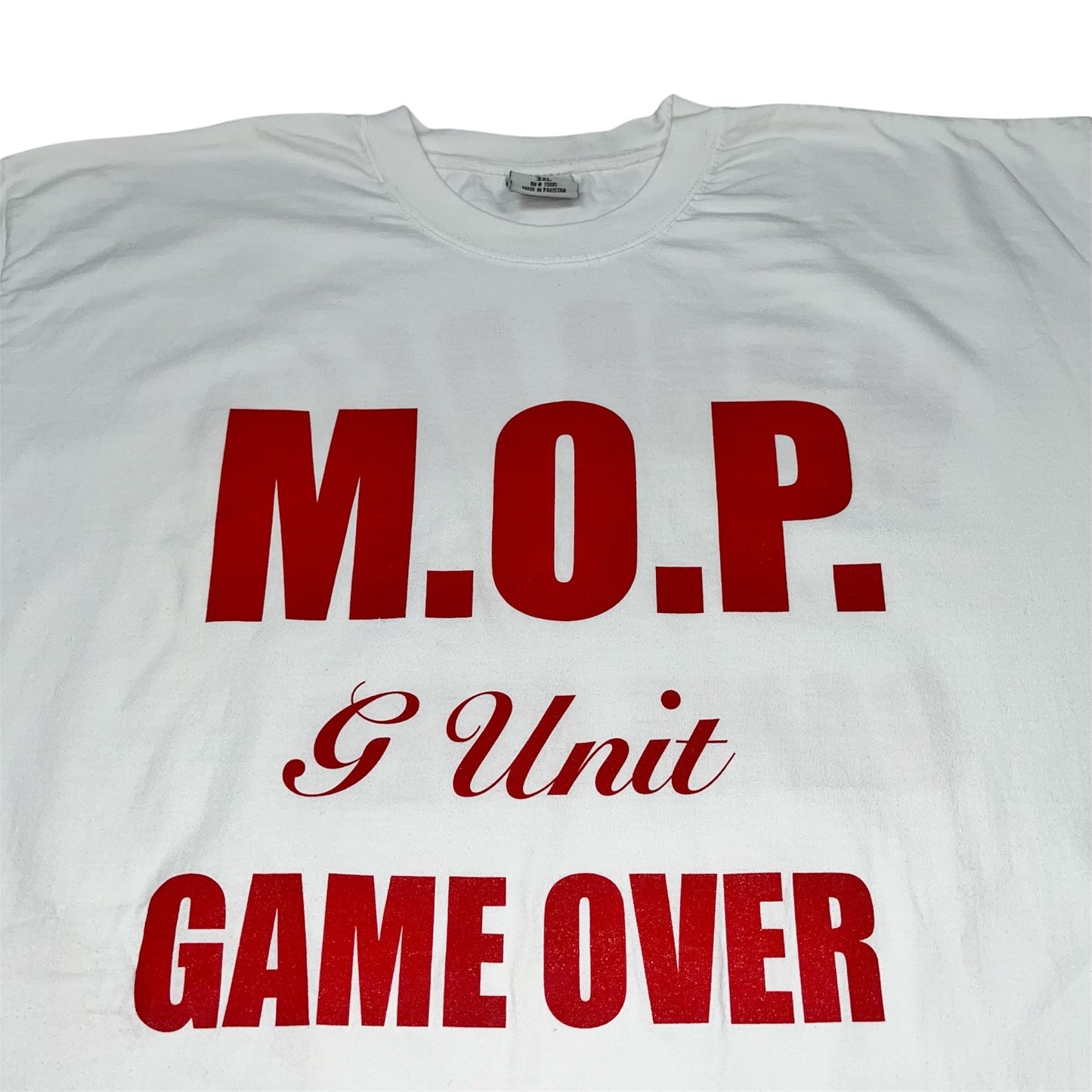 Vintage Y2K G-UNIT MOBB DEEP M.O.P. Game Over Tee / XXXL