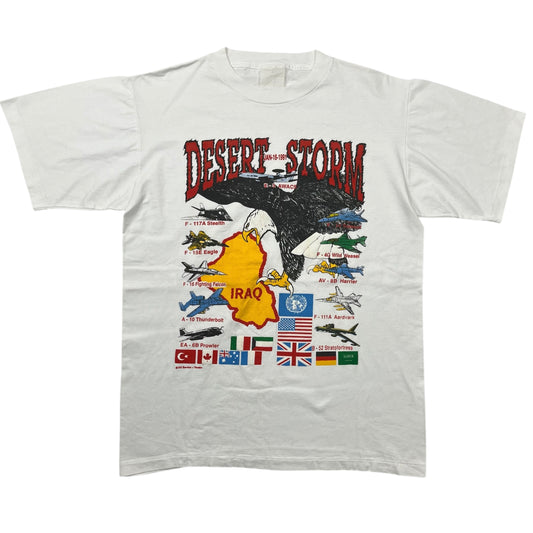 1991 Operation DESERT STORM single stitch Promo tee / L-XL