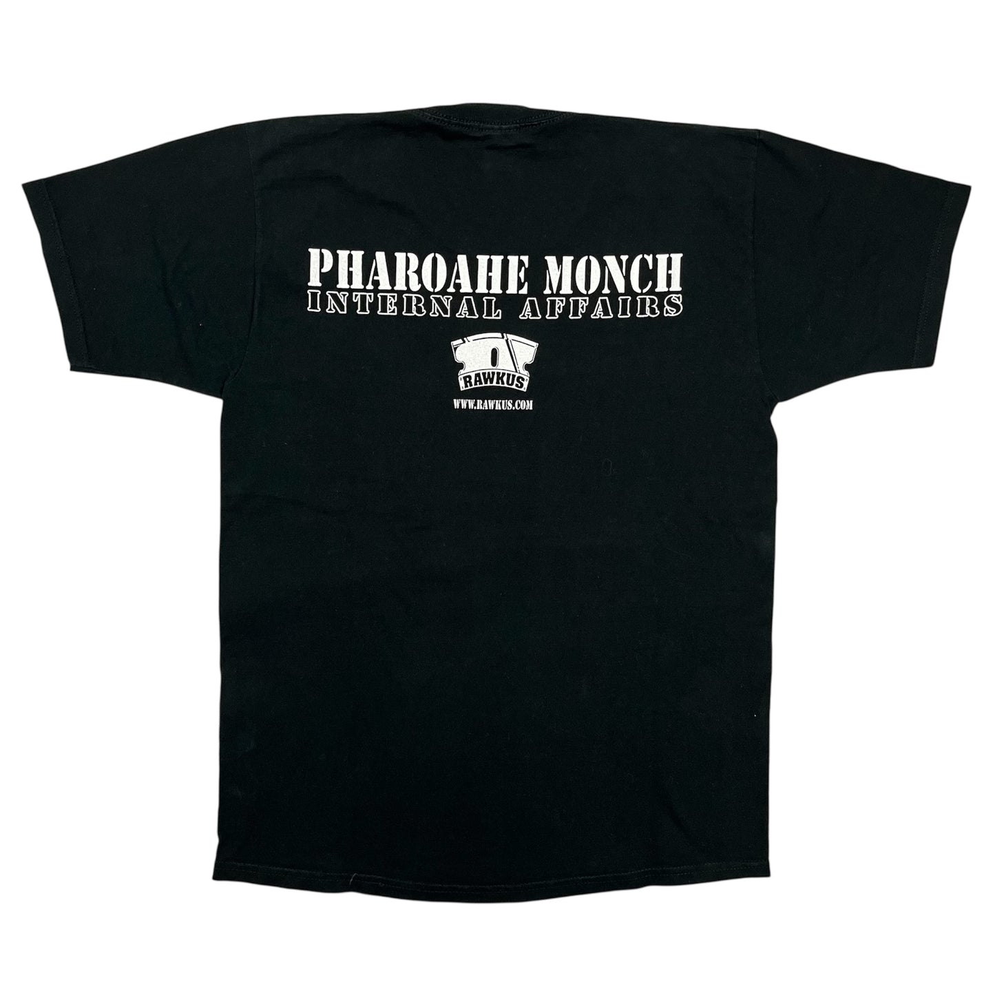 1999 RAWKUS RECORDS PHAROAHE MONCH Internal Affairs Album Promo tee / L